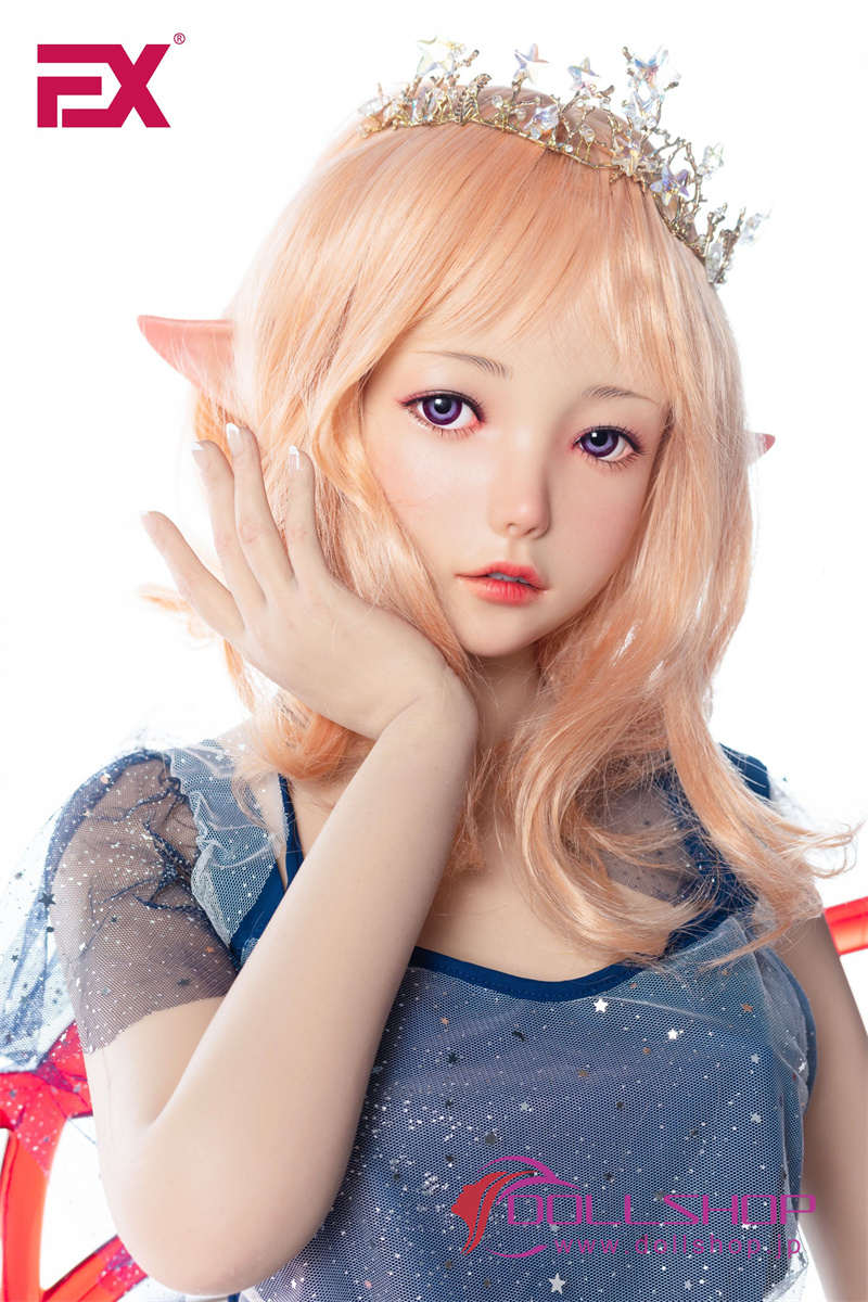 EXDOLL 高級シリコン金髪 美女 ラブドール 145cm  玥 ELF耳つき ボディー及びヘッド カスタマイズ可