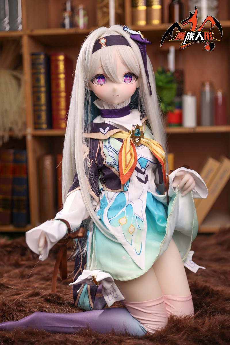 Cosplay アニメラブドール MOZU DOLL 萤儿 85cmバスト小ソフトビニール頭 TPE製ボディ宣伝画像と同じ制服も付属