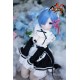 巨乳 アニメラブドール MOZUDOLL- Rem 85cm ソフトビニール製頭部+ TPE製ボディ 制服も付属