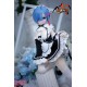 巨乳 アニメラブドール MOZUDOLL- Rem 85cm ソフトビニール製頭部+ TPE製ボディ 制服も付属