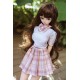 アニメ ドレス ドール ピンク制服 60cm X11ヘッド シリコン Mini Doll