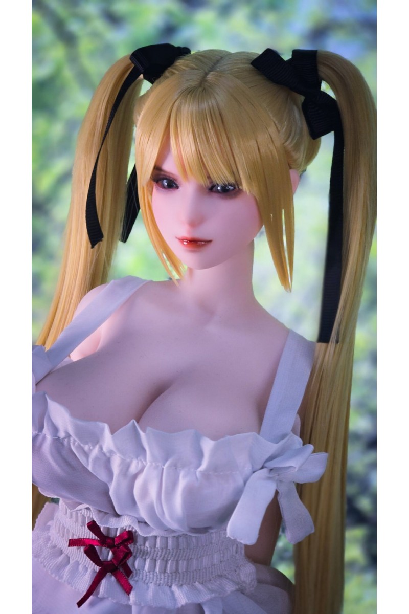 軽量化小さいアニメラブドール Mini Doll コスプレ-marry rose 60cm 巨乳 ソフトビニール製ヘッド+シリコン製ボディ