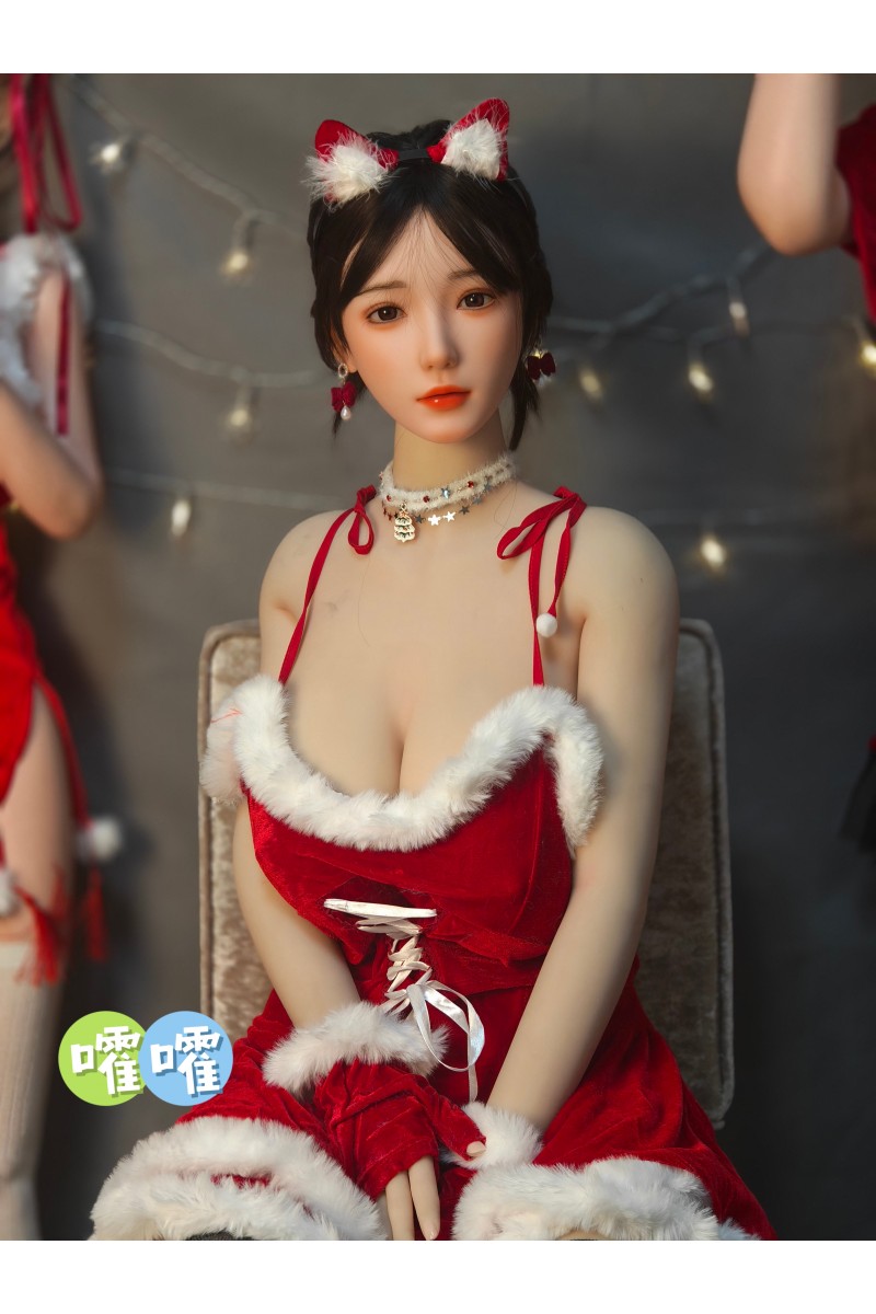 DOLLSHOP クリスマス 爆乳 ラブドール SHEdoll-楚琳 163cm Hカップ 口開閉機能リアル口腔付き宣伝画像シリコンヘッド＋TPEボディ