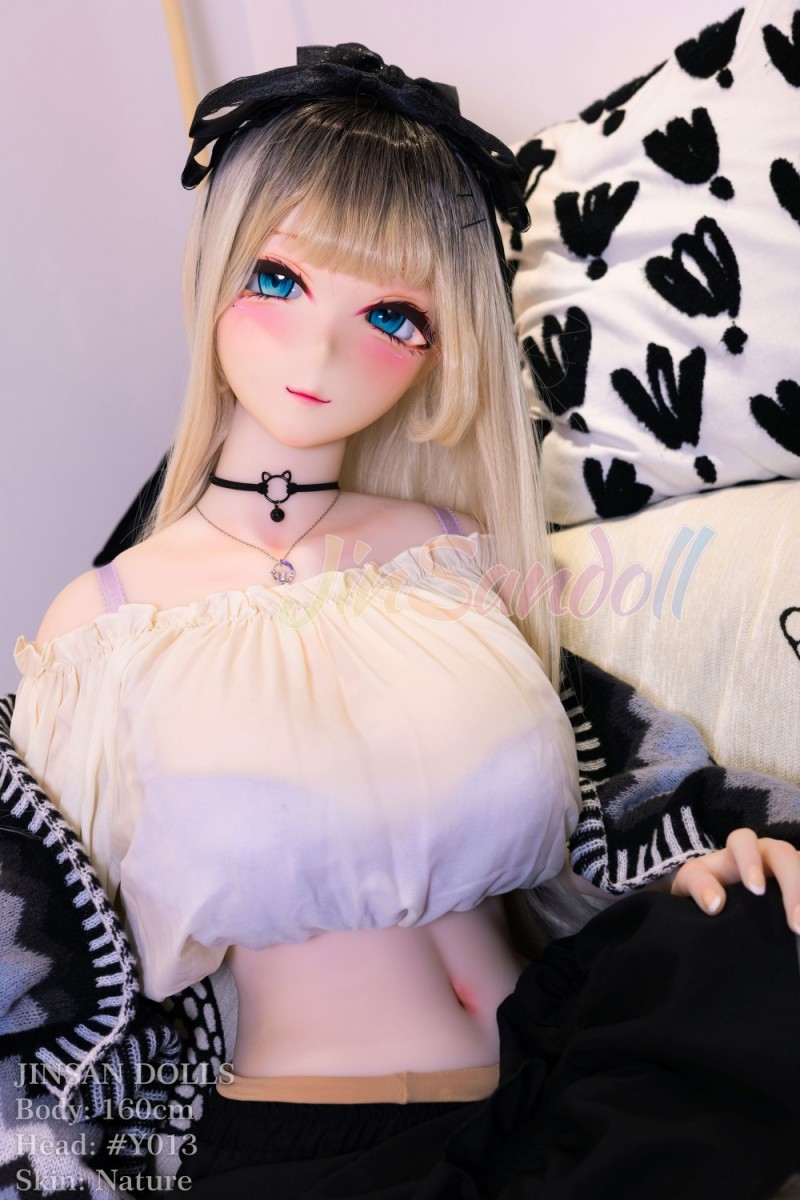 等身大 爆乳 アニメララブドール Wmdoll Y013ヘッド160cm Iカップ ソフトビニール製ヘッド+TPE製ボディ